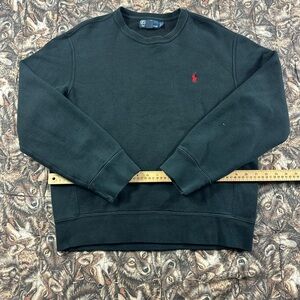 90s Ralph Lauren Black Crewneck Sweater